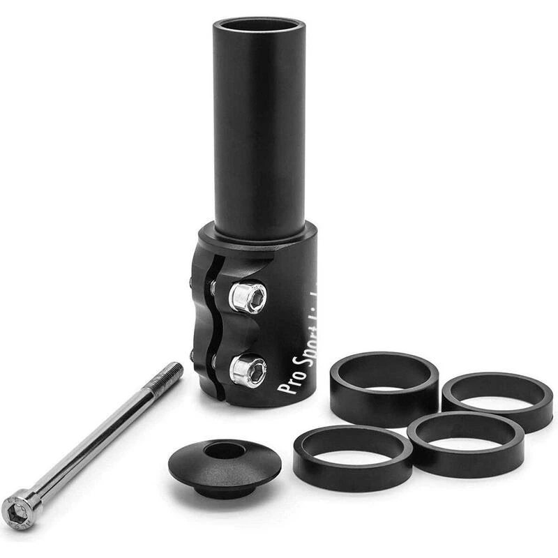 Adaptateur de hauteur - Extension de tige de guidon - 1-1/8" 28.6mm - Extension Adaptateur De Hauteur - Extension De Tige De Guidon - 1-1/8" 28.6mm - Extension -Vélos Équipement Magasin adaptateur de hauteur extension de tige de guidon 1 18 286mm