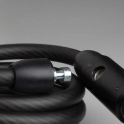 ANTIVOL ACCESSOIRES VELO SPIRALE SERRURE CLE 120 NOIR -Vélos Équipement Magasin antivol accessoires velo spirale serrure cle 120 noir 2