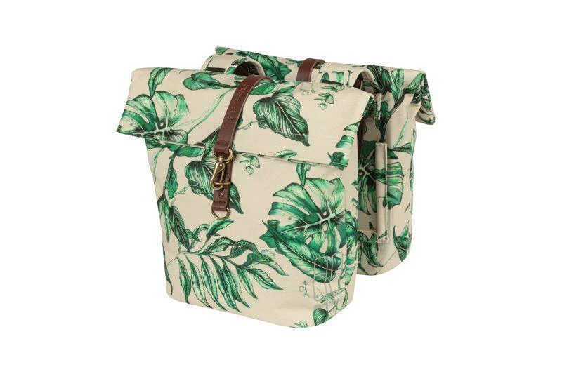 BASIL Sac de rangement double "Ever-Green" BASIL Sac De Rangement Double "Ever-Green" -Vélos Équipement Magasin basil sac de rangement double ever green 1