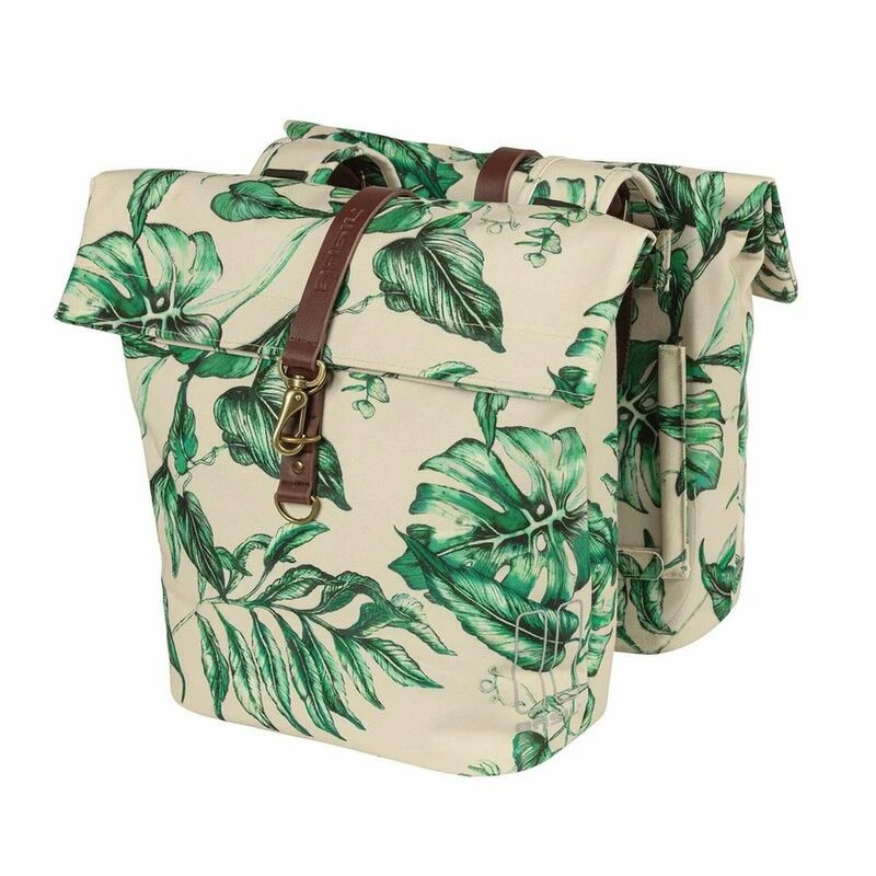 BASIL Sac de rangement double "Ever-Green" BASIL Sac De Rangement Double "Ever-Green" -Vélos Équipement Magasin basil sac de rangement double ever green