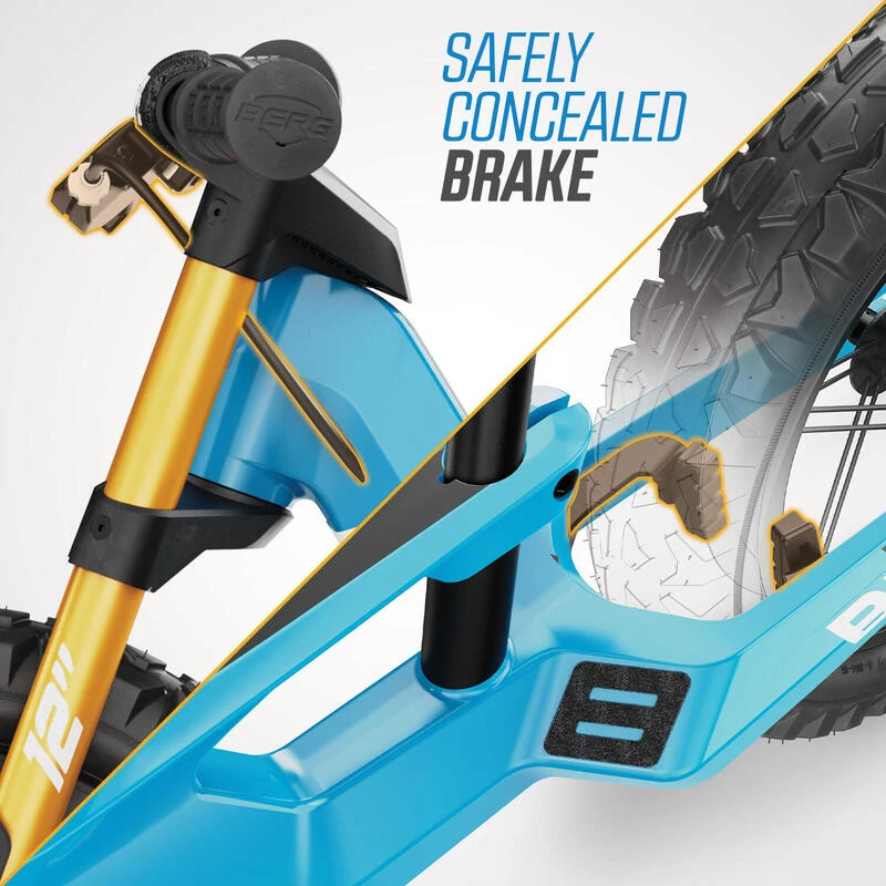 BERG Biky Cross Bleu 12 inch vélo enfant draisienne avec frein à mains BERG Biky Cross Bleu 12 Inch Vélo Enfant Draisienne Avec Frein à Mains -Vélos Équipement Magasin berg biky cross bleu 12 inch velo enfant draisienne avec frein a mains 2