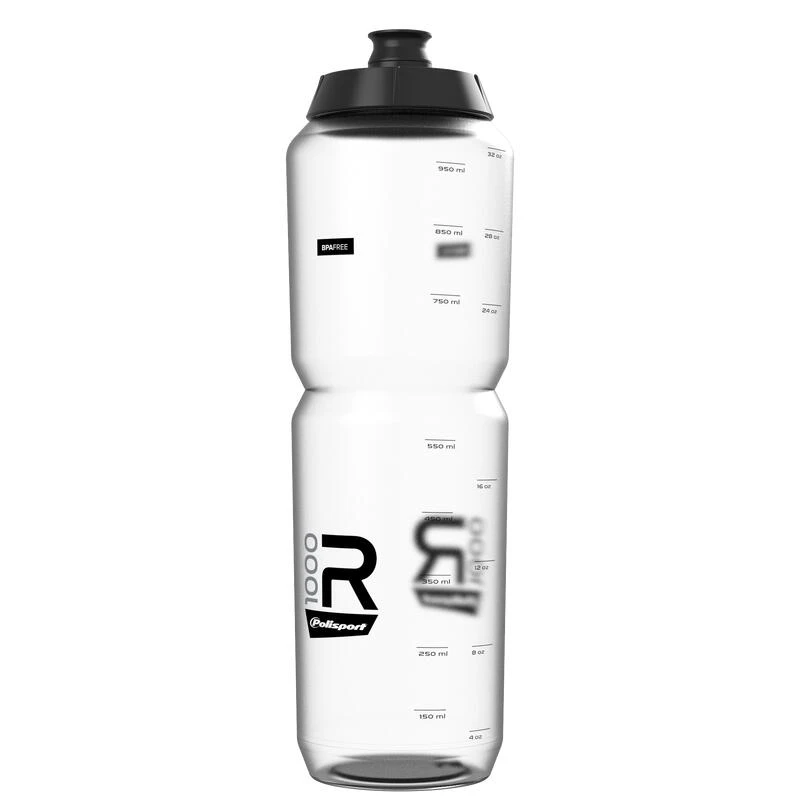 Bidon cycliste R1000 Fil transparent avec échelle POLISPORT Bidon Cycliste R1000 Fil Transparent Avec échelle -Vélos Équipement Magasin bidon cycliste r1000 fil transparent avec echelle