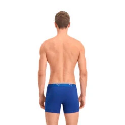 Boxer Sport En Coton Pour Hommes PUMA Bleu (lot De 6) -Vélos Équipement Magasin boxer sport en coton pour hommes puma bleu lot de 6 3