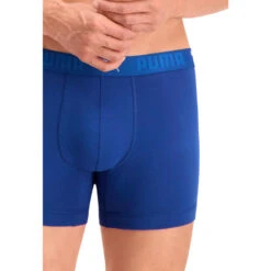 Boxer Sport En Coton Pour Hommes PUMA Bleu (lot De 6) -Vélos Équipement Magasin boxer sport en coton pour hommes puma bleu lot de 6 4