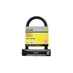 Cadenas Pour Vélo U-lock 448 ART4 180 X 245 Mm Noir -Vélos Équipement Magasin cadenas pour velo u lock 448 art4 180 x 245 mm noir 6