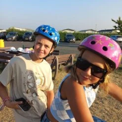 Casque De Vélo Enfant Fille - Taille 48/55 Cm - Rose -Vélos Équipement Magasin casque de velo enfant fille taille 4855 cm rose 4