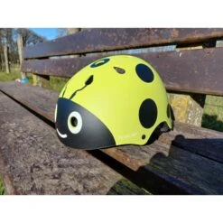 Casque De Vélo Pour Enfant - Flashy/Jaune- Small -Vélos Équipement Magasin casque de velo pour enfant flashyjaune small 4