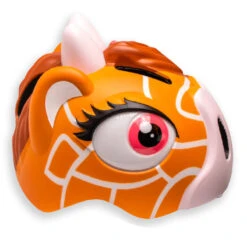 Casque De Vélo Pour Enfants | Girafe Marron | Crazy Safety | Certifié EN1078 -Vélos Équipement Magasin casque de velo pour enfants girafe marron crazy safety certifie en1078 2