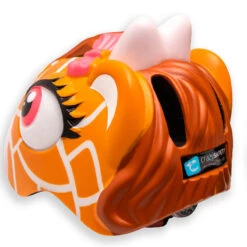 Casque De Vélo Pour Enfants | Girafe Marron | Crazy Safety | Certifié EN1078 -Vélos Équipement Magasin casque de velo pour enfants girafe marron crazy safety certifie en1078 3