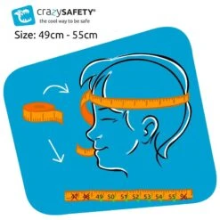 Casque De Vélo Pour Enfants | Girafe Marron | Crazy Safety | Certifié EN1078 -Vélos Équipement Magasin casque de velo pour enfants girafe marron crazy safety certifie en1078 4