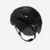CASQUE TRIATHLON AVEC ECRAN AMOVIBLE CATEGORIE 3 ET BOUCLE MAGNETIQUE NOIR MAT -Vélos Équipement Magasin casque triathlon avec ecran amovible categorie 3 et boucle magnetique noir mat