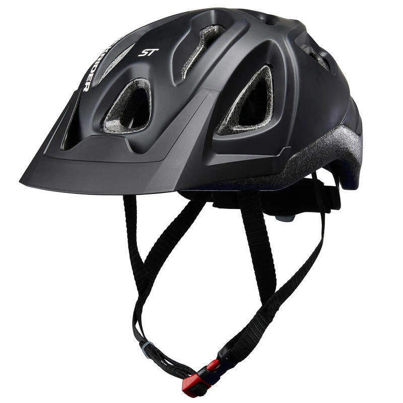 CASQUE VELO VTT ST 100 NOIR Rockrider CASQUE VELO VTT ST 100 NOIR -Vélos Équipement Magasin casque velo vtt st 100 noir 6