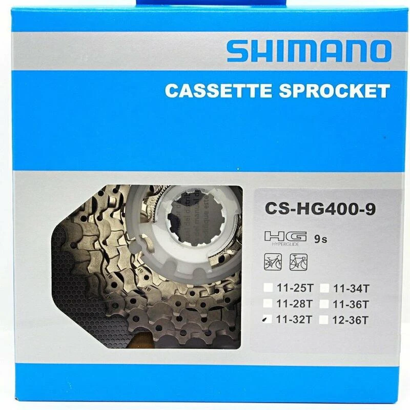 CASSETTE ALIVIO CS-HG400 9 VITESSES 11x32 Shimano CASSETTE ALIVIO CS-HG400 9 VITESSES 11x32 -Vélos Équipement Magasin cassette alivio cs hg400 9 vitesses 11x32 2