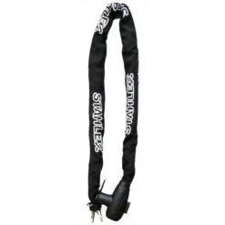 Chaîne De Verrouillage Ø 5.5mm 100cm - Noir