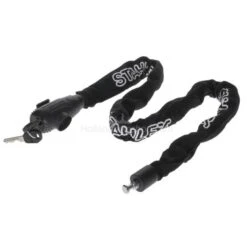 Chaîne De Verrouillage Ø 5.5mm 100cm - Noir -Vélos Équipement Magasin chaine de verrouillage o 55mm 100cm noir 3