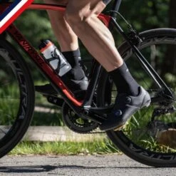 Chaussettes De Cyclisme Noire Unie 4 Chaussettes De Cyclisme Noire Unie -Vélos Équipement Magasin chaussettes de cyclisme noire unie 2