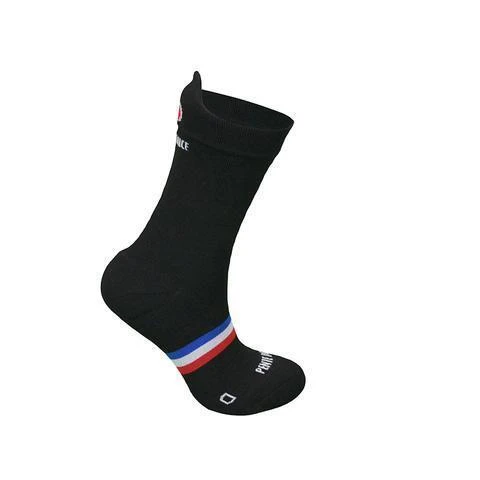 Chaussettes de cyclisme Noire Unie Chaussettes De Cyclisme Noire Unie -Vélos Équipement Magasin chaussettes de cyclisme noire unie