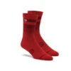 100% Chaussettes D'entraînement Adulte Advocate Performance Rouge -Vélos Équipement Magasin chaussettes dentrainement adulte advocate performance rouge