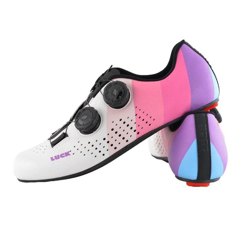 Chaussures Cyclisme Route Femme Luck Genius Blanc Chaussures Cyclisme Route Femme Luck Genius Blanc -Vélos Équipement Magasin chaussures cyclisme route femme luck genius blanc 2