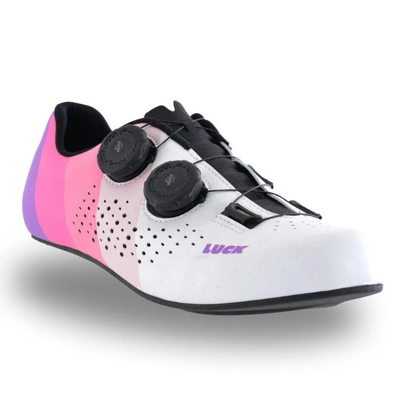 Chaussures Cyclisme Route Femme Luck Genius Blanc Chaussures Cyclisme Route Femme Luck Genius Blanc -Vélos Équipement Magasin chaussures cyclisme route femme luck genius blanc