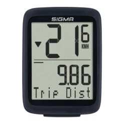 SIGMA SPORT Compteur Vélo BC 8.0 WR Noir