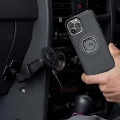 Coque Pour Téléphone Apple IPhone 14 Plus - Quad Lock MAG - Couleur Noir -Vélos Équipement Magasin coque pour telephone apple iphone 14 plus quad lock mag couleur noir 5