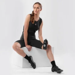 Cuissard Vélo Court Femme Cyclisme BX Time Trial Noir -Vélos Équipement Magasin cuissard velo court femme cyclisme bx time trial noir 3