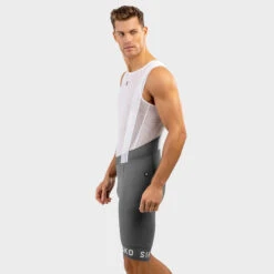 Cuissard Vélo Court Homme Cyclisme BX Fassa Gris -Vélos Équipement Magasin cuissard velo court homme cyclisme bx fassa gris 2