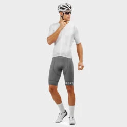 Cuissard Vélo Court Homme Cyclisme BX Fassa Gris -Vélos Équipement Magasin cuissard velo court homme cyclisme bx fassa gris 3