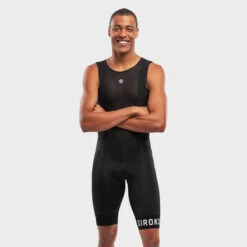 Cuissard Vélo Court Homme Cyclisme BX Squadra Noir