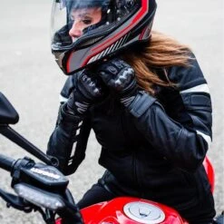 Gants AUDACE LADY Femme Noir DXR -Vélos Équipement Magasin gants audace lady femme noir dxr 3