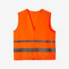 BTWIN GILET DE SECURITE HAUTE VISIBILITÉ VELO ORANGE FLUO 2 BTWIN GILET DE SECURITE HAUTE VISIBILITÉ VELO ORANGE FLUO -Vélos Équipement Magasin gilet de securite haute visibilite velo orange fluo