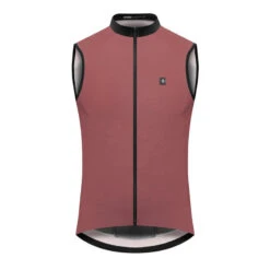 Gilet Vélo Coupe-vent Homme Cyclisme Homme Et Femme V1 Sundust Rouge Cuivré