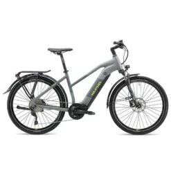 HEPHA E-bike Trekking7 Performance 708Wh 90Nm Vélo électrique Lowstep Gris Foncé