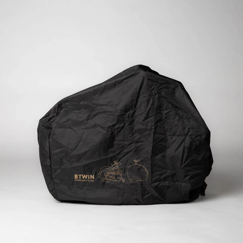 Housse de protection + pochette pour vélo pliant 20" BTWIN Housse De Protection + Pochette Pour Vélo Pliant 20" -Vélos Équipement Magasin housse de protection pochette pour velo pliant 20 1