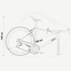 Decathlon Housse De Vélo Compacte Et Légère Pour Bikepacking -Vélos Équipement Magasin housse de velo compacte et legere pour bikepacking 2
