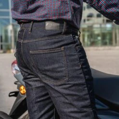 Jean HOWELL CITY Homme Bleu DXR -Vélos Équipement Magasin jean howell city homme bleu dxr 3