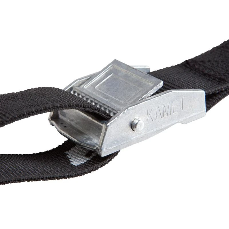 Kit 2 sangles de serrage 3 m noires Decathlon Kit 2 Sangles De Serrage 3 M Noires -Vélos Équipement Magasin kit 2 sangles de serrage 3 m noires 4