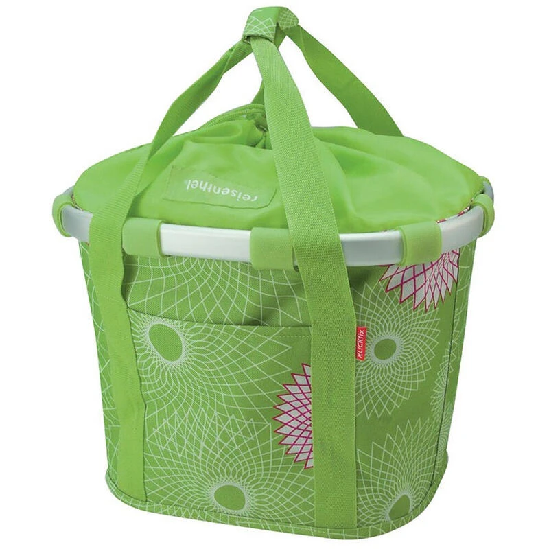 KLICKFIX Panier pour vélo avant "Bike Basket" lime/vert KLICKFIX Panier Pour Vélo Avant "Bike Basket" Lime/vert -Vélos Équipement Magasin klickfix panier pour velo avant bike basket limevert