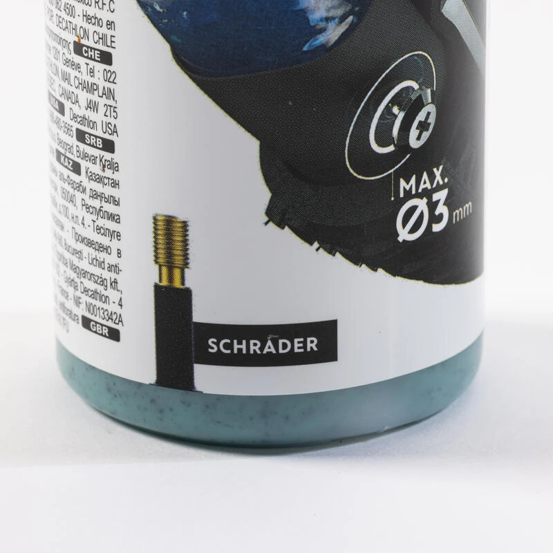 LIQUIDE ANTI CREVAISON POUR CHAMBRE A AIR VELO Decathlon LIQUIDE ANTI CREVAISON POUR CHAMBRE A AIR VELO -Vélos Équipement Magasin liquide anti crevaison pour chambre a air velo 3