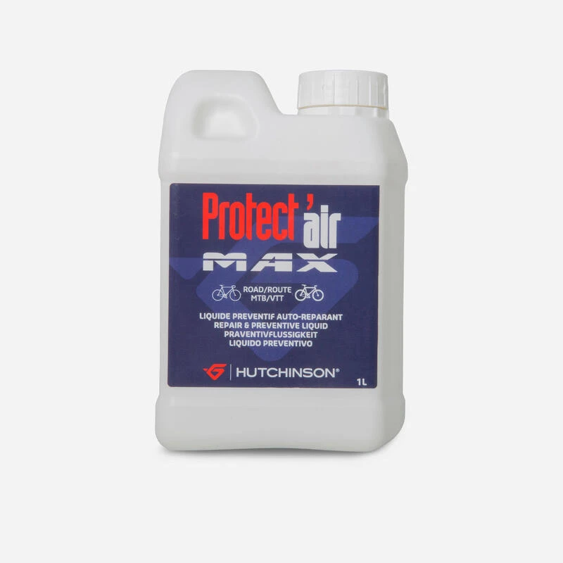 LIQUIDE PREVENTIF POUR PNEU VELO - PROTECT'AIR MAX TUBELESS 1L HUTCHINSON LIQUIDE PREVENTIF POUR PNEU VELO - PROTECT'AIR MAX TUBELESS 1L -Vélos Équipement Magasin liquide preventif pour pneu velo protectair max tubeless 1l