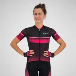Rogelli Maillot Manches Courtes Velo Femme - Impress 4 Rogelli Maillot Manches Courtes Velo Femme - Impress -Vélos Équipement Magasin maillot manches courtes velo femme impress 2