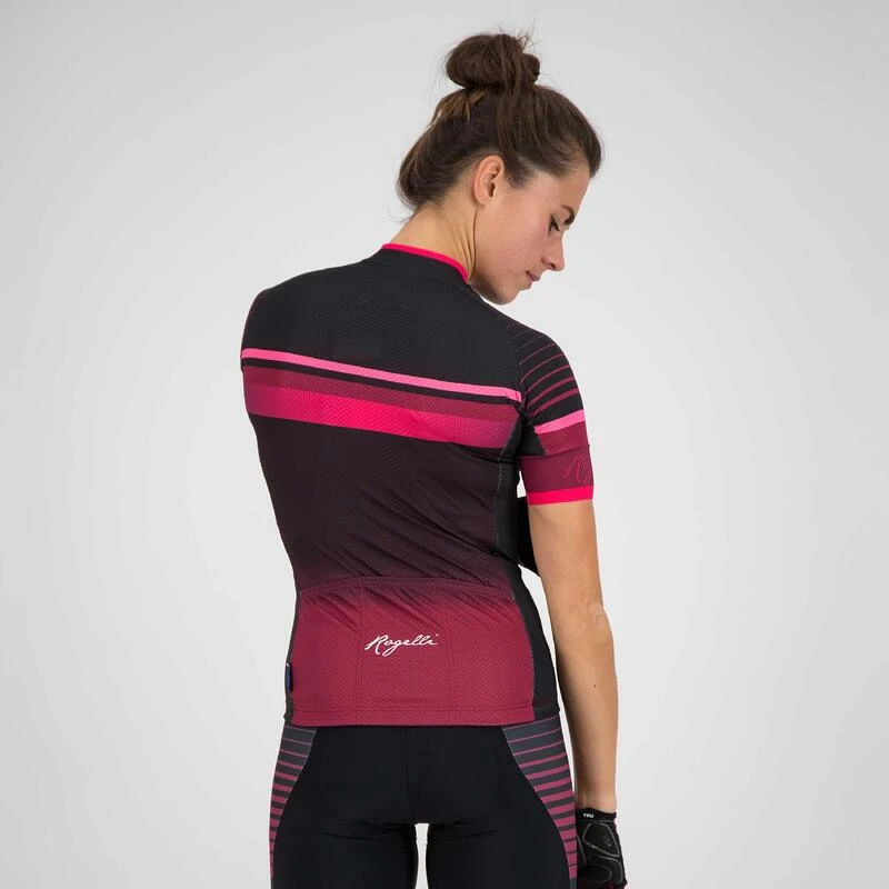 Maillot Manches Courtes Velo Femme - Impress Rogelli Maillot Manches Courtes Velo Femme - Impress -Vélos Équipement Magasin maillot manches courtes velo femme impress 3