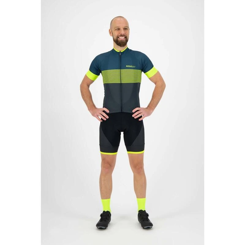 Maillot Manches Courtes Velo Homme - Boost Rogelli Maillot Manches Courtes Velo Homme - Boost -Vélos Équipement Magasin maillot manches courtes velo homme boost 2