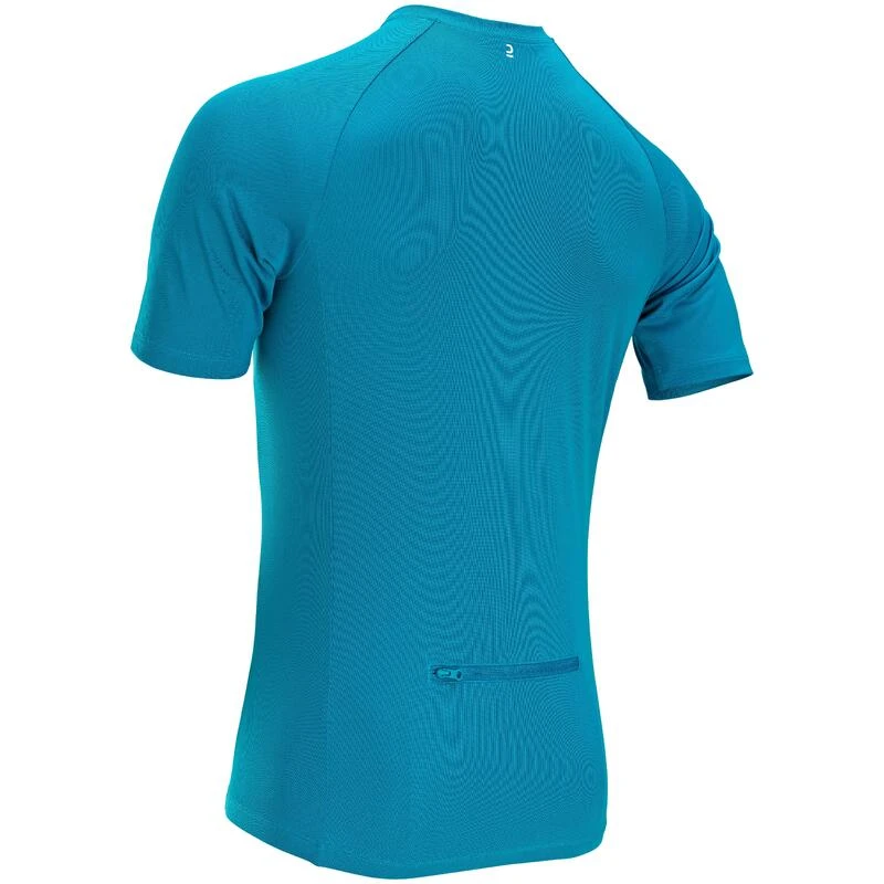 MAILLOT MANCHES COURTES VELO ROUTE TRIBAN ESSENTIEL BLEU MAILLOT MANCHES COURTES VELO ROUTE TRIBAN ESSENTIEL BLEU -Vélos Équipement Magasin maillot manches courtes velo route triban essentiel bleu 2