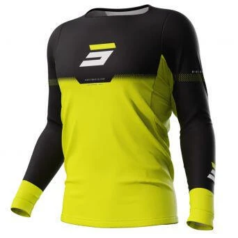 Maillot Manches Longues Shot Rogue Stok Neon Yellow - Enfant Maillot Manches Longues Shot Rogue Stok Neon Yellow - Enfant -Vélos Équipement Magasin maillot manches longues shot rogue stok neon yellow enfant