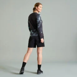 Rockrider MAILLOT MANCHES LONGUES VELO VTT EXPL 500 FEMME NOIR VERT 5 Rockrider MAILLOT MANCHES LONGUES VELO VTT EXPL 500 FEMME NOIR VERT -Vélos Équipement Magasin maillot manches longues velo vtt expl 500 femme noir vert 3