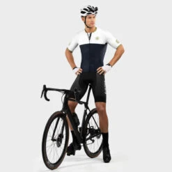 Maillot Vélo Manches Courtes Homme Cyclisme M2 Superclass Bleu Marine 5 Maillot Vélo Manches Courtes Homme Cyclisme M2 Superclass Bleu Marine -Vélos Équipement Magasin maillot velo manches courtes homme cyclisme m2 superclass bleu marine 3