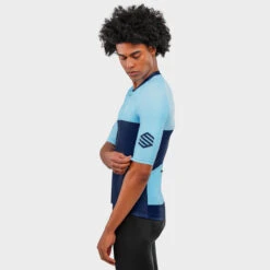 Maillot Vélo Manches Courtes Homme Cyclisme M2 Teide Bleu Marine -Vélos Équipement Magasin maillot velo manches courtes homme cyclisme m2 teide bleu marine 2