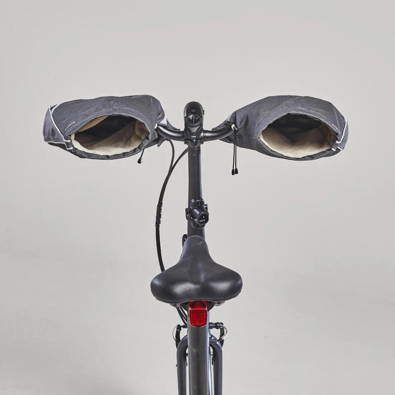 MANCHONS EN TISSU CHAUD ET IMPERMEABLE AMOVIBLES VELO VILLE 940 GRIS BTWIN MANCHONS EN TISSU CHAUD ET IMPERMEABLE AMOVIBLES VELO VILLE 940 GRIS -Vélos Équipement Magasin manchons en tissu chaud et impermeable amovibles velo ville 940 gris 1